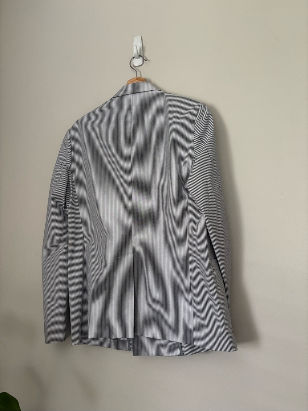 Mauro Grifoni Lightweight Cotton Blend Double Breasted Striped Nautical Blazer - Picture 6 of 13